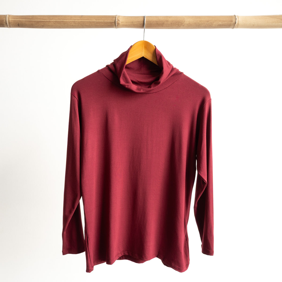 Bamboo Skivvy Long Sleeve Winter T-shirt - KOBOMO