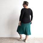 Bamboo A-Line Skirt by KOBOMO