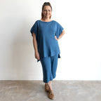 Bamboo Boxy Top by KOBOMO