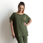 Bamboo Boxy Top by KOBOMO