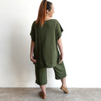 Bamboo Boxy Top by KOBOMO