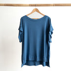 Bamboo Boxy Top by KOBOMO