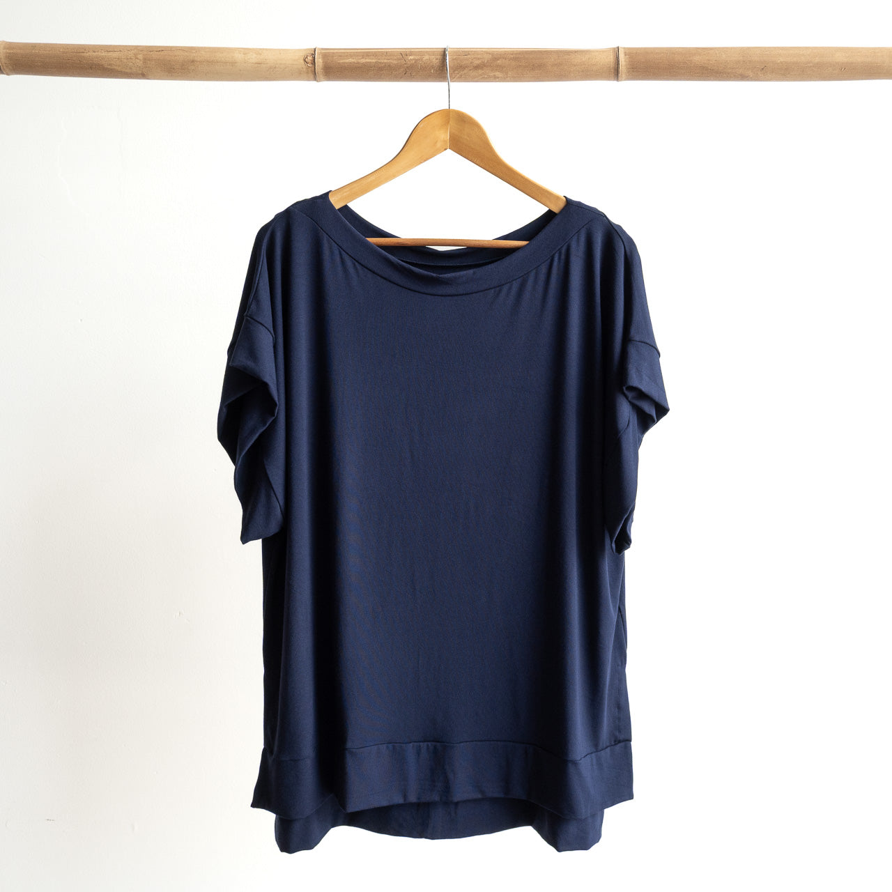 Bamboo Boxy Top by KOBOMO
