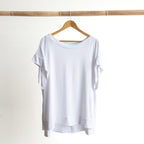 Bamboo Boxy Top by KOBOMO