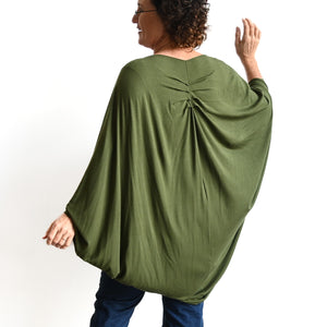 Bamboo Cocoon Cardigan Top