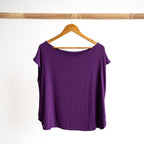 Curve Hem T-Shirt by KOBOMO Bamboo