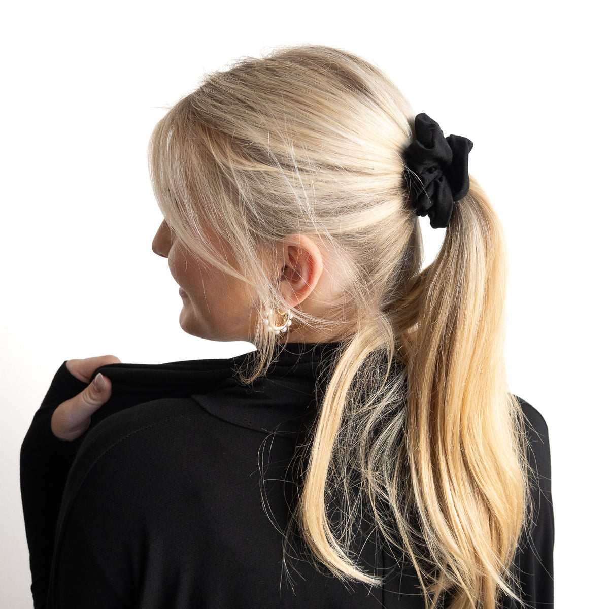Bamboo Hair Scrunchie by KOBOMO