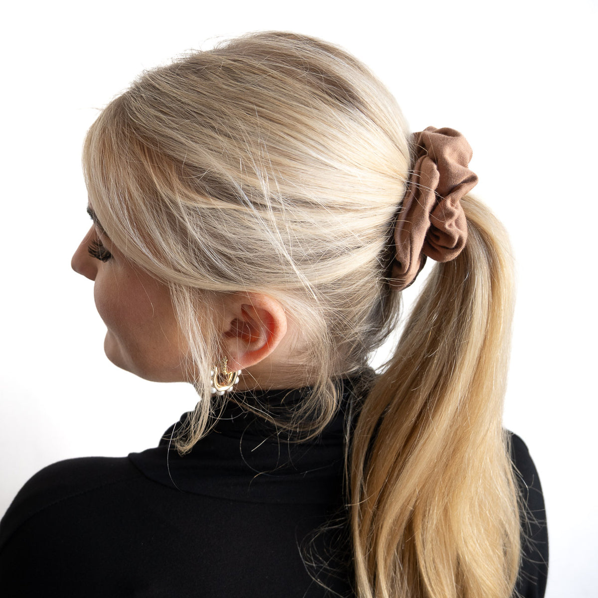 Bamboo Hair Scrunchie by KOBOMO