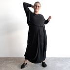 Bamboo Layering Maxi Dress by KOBOMO