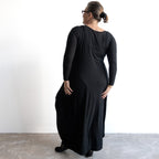 Bamboo Layering Maxi Dress by KOBOMO