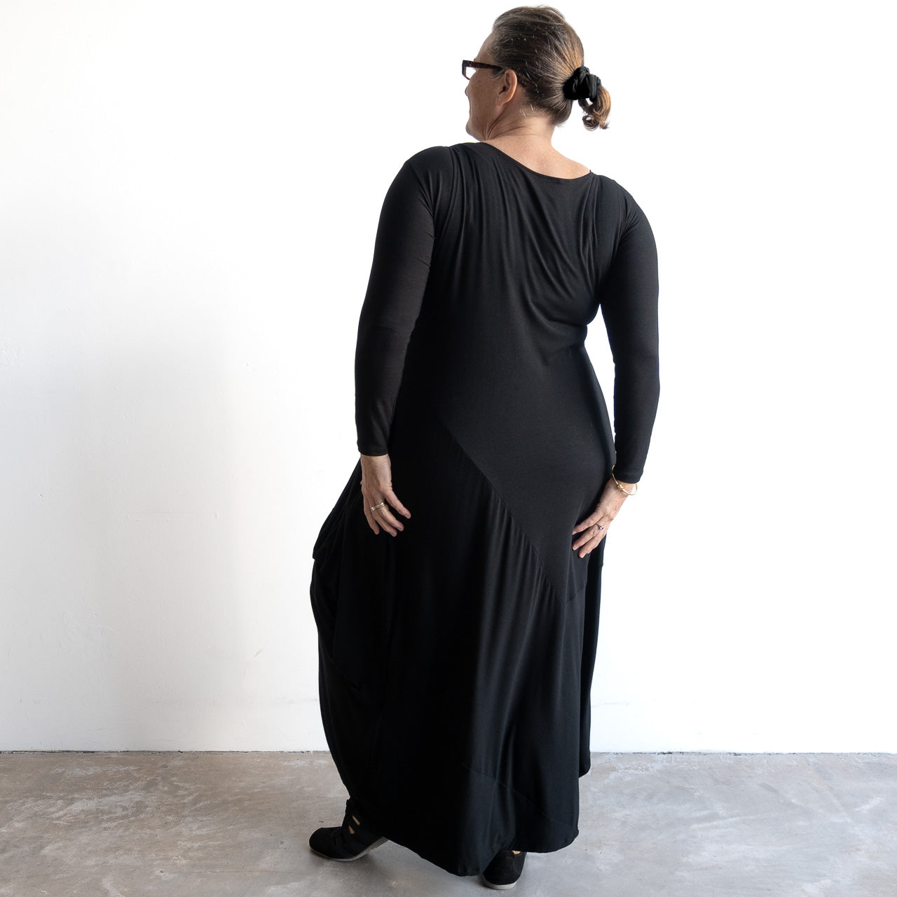 Bamboo Layering Maxi Dress by KOBOMO
