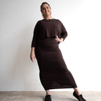Bamboo Maxi Skirt by KOBOMO