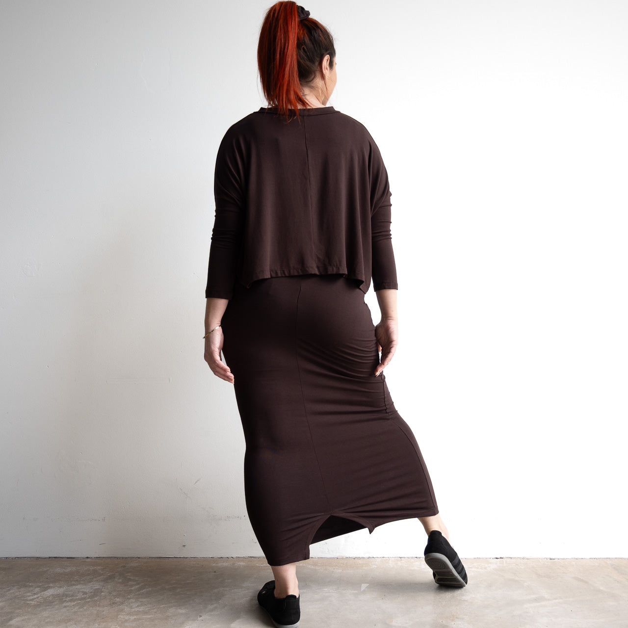 Bamboo Maxi Skirt by KOBOMO