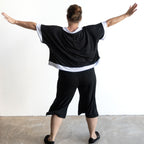 Bamboo Unwind Pant by KOBOMO -  3/4 Length