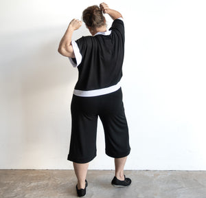 Bamboo Unwind Pant by KOBOMO -  3/4 Length