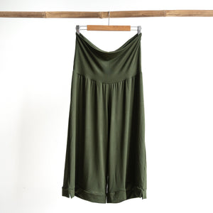 Bamboo Unwind Pant by KOBOMO -  3/4 Length