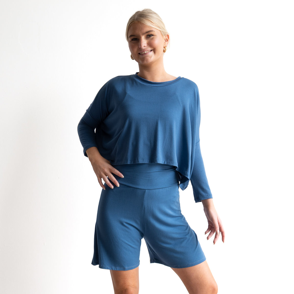 Yoga Shorts by KOBOMO Bamboo