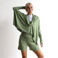 The Glider Poncho Tee by KOBOMO Bamboo - Cropped Length
