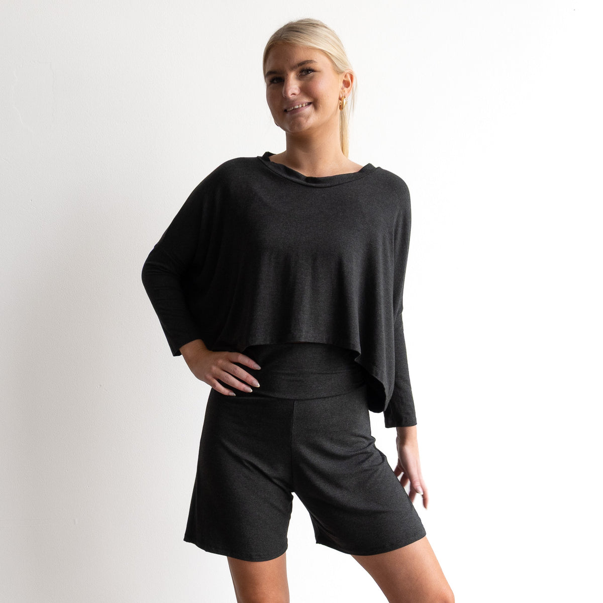 Yoga Shorts by KOBOMO Bamboo