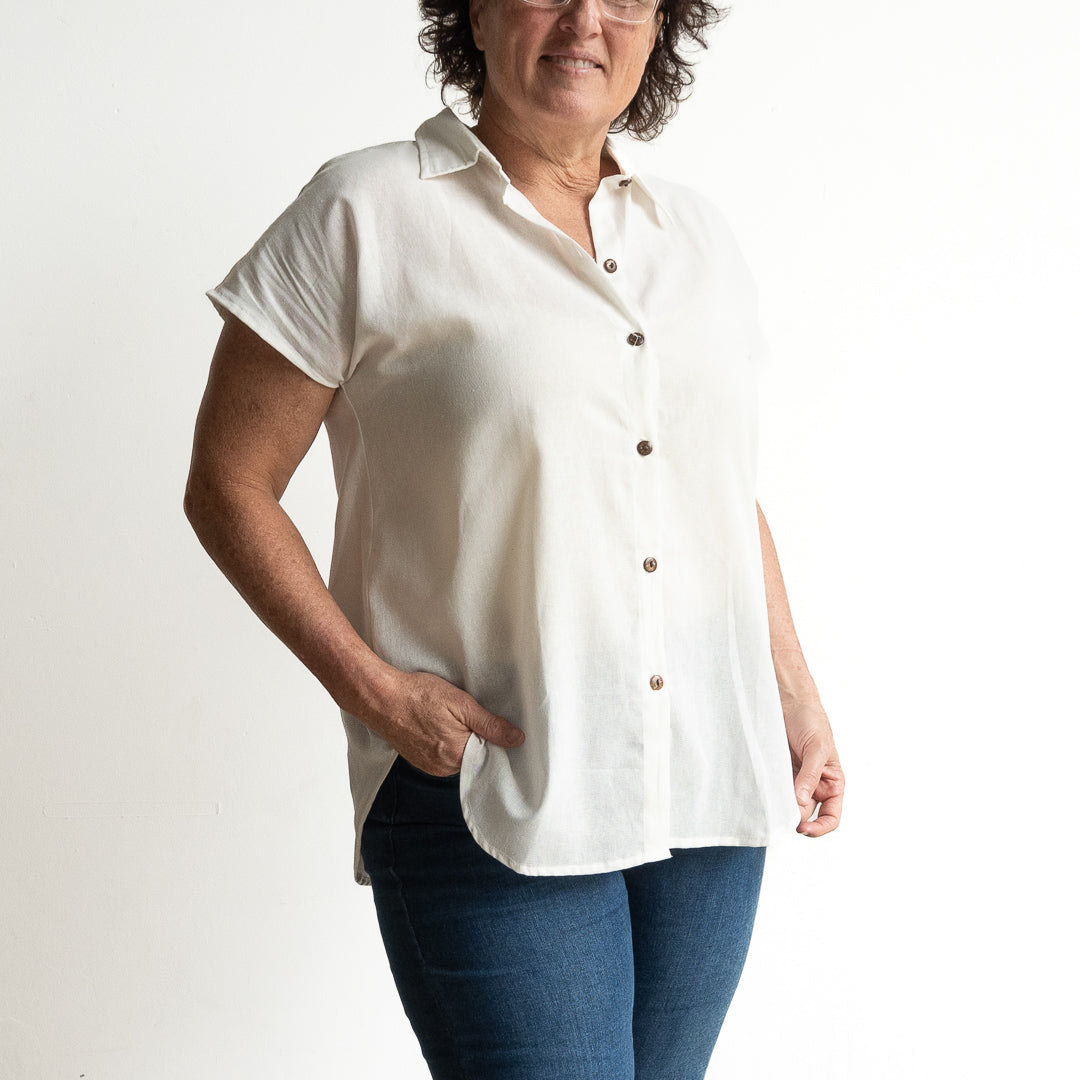 Be My Cotton Blouse by KOBOMO Cotton Classics