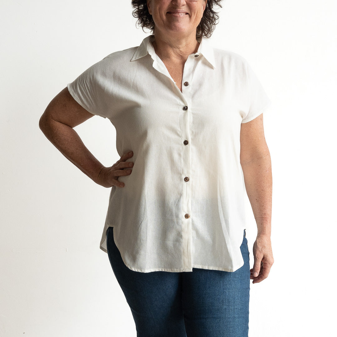 Be My Cotton Blouse by KOBOMO Cotton Classics