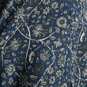 Be My Cotton Shirt Dress by KOBOMO - Oxford Blue -  KOBOMO