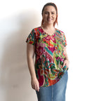 Be The Sunshine Cotton Top - Boho Retro