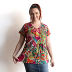 Be The Sunshine Cotton Top - Boho Retro