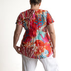 Be The Sunshine Cotton Top - Coral Reef
