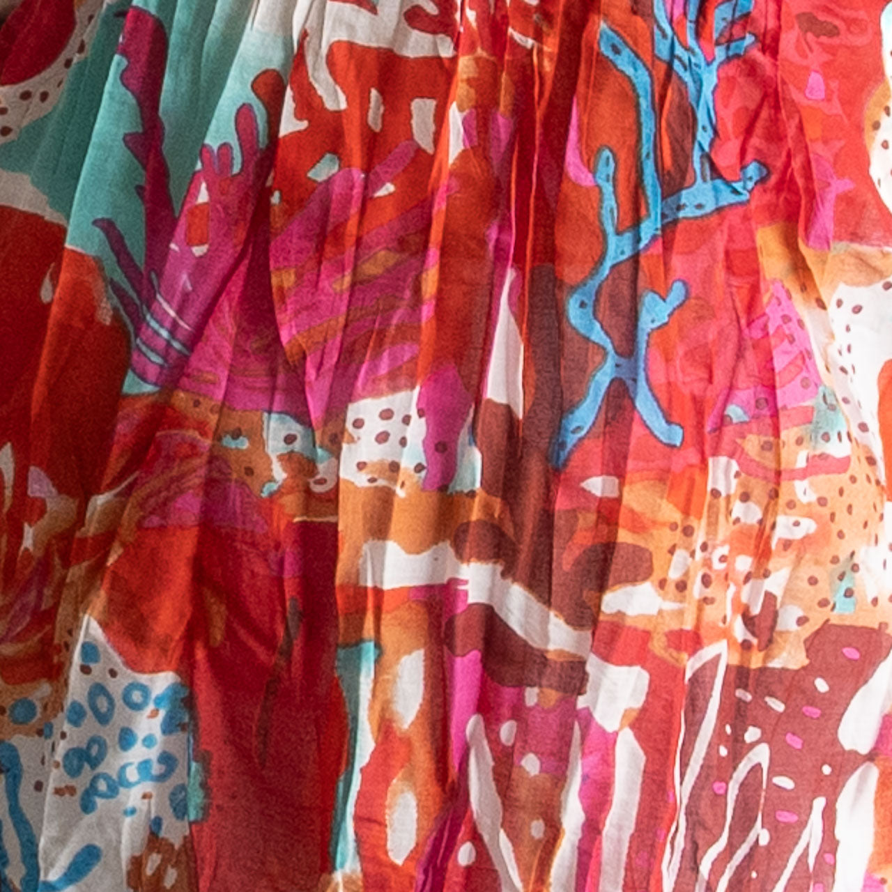 Be The Sunshine Cotton Top - Coral Reef