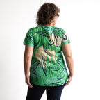 Be The Sunshine Cotton Top - Tigerlily Green