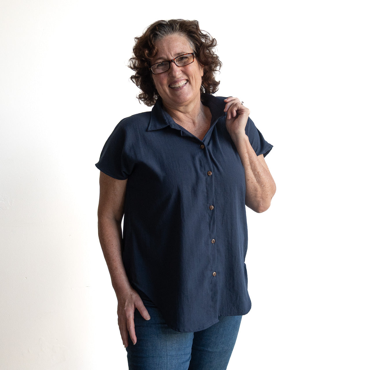 Be My Cotton Blouse by KOBOMO Cotton Classics