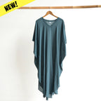 Gone Cruising Cotton Kaftan Maxi Dress