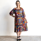 Bishop Sleeve Dress by Orientique Australia - Salvador - 81326