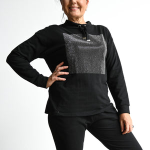 Bling Leisure Top in Stretch Terry by Orientique Australia - 52691