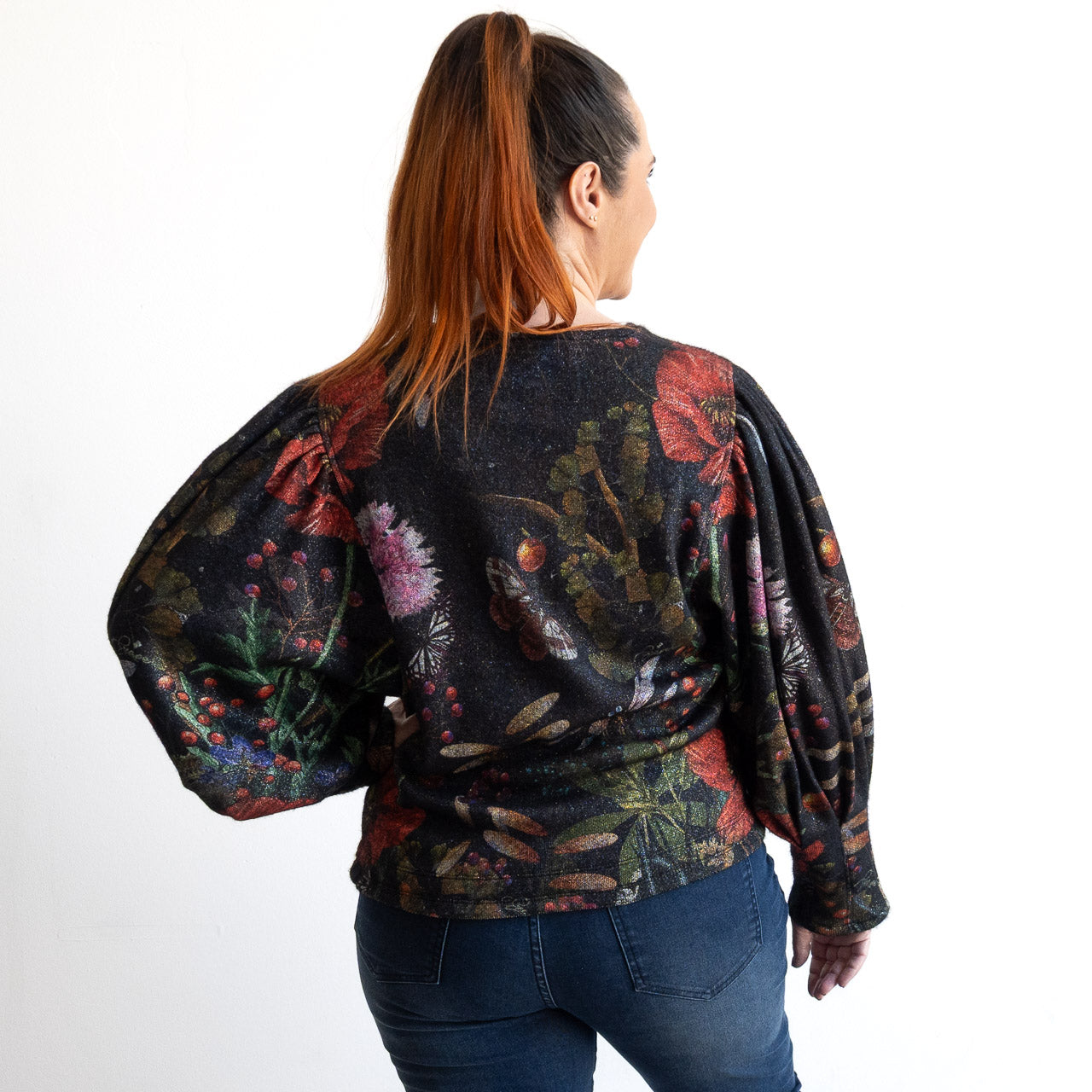 Blouson Knit Sweater Top by Escape - Maguana - 62819