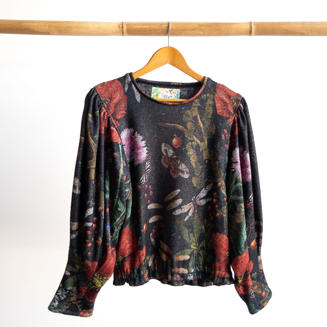 Blouson Knit Sweater Top by Escape - Maguana - 62819