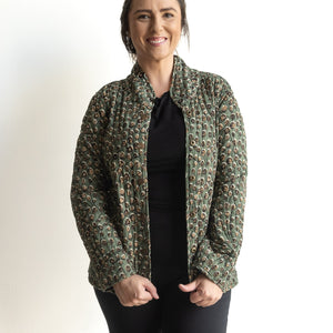 Reversible Quilted Coat by Orientique Australia - Bohemian Rhapsody - 23024