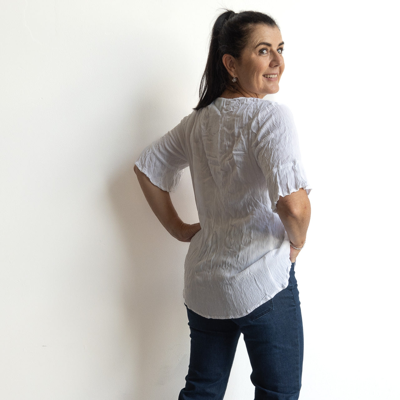 The Beach Blouse - White