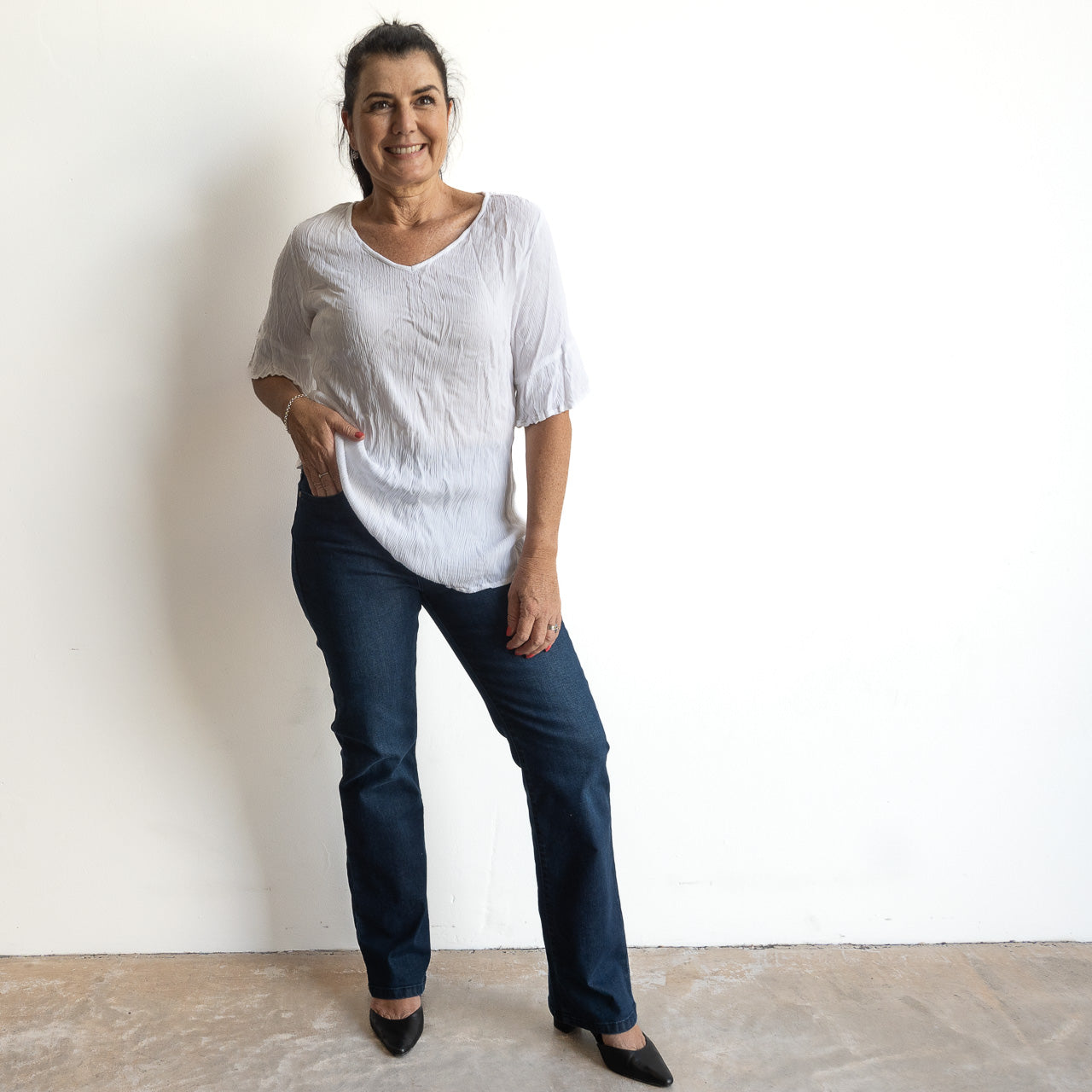The Beach Blouse - White