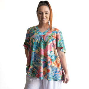 Breeze Blouse by Orientique Australia - Malvinas - 32442