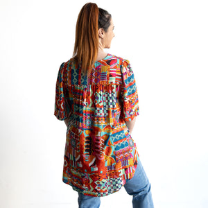 Breeze Blouse by Orientique Australia - Peru - 72564