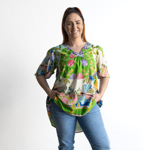 Breeze Blouse by Orientique Australia - Sante Fe - 42178