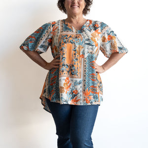 Breeze Blouse by Orientique Australia - Kauai - 82194