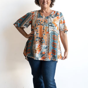 Breeze Blouse by Orientique Australia - Kauai - 82194