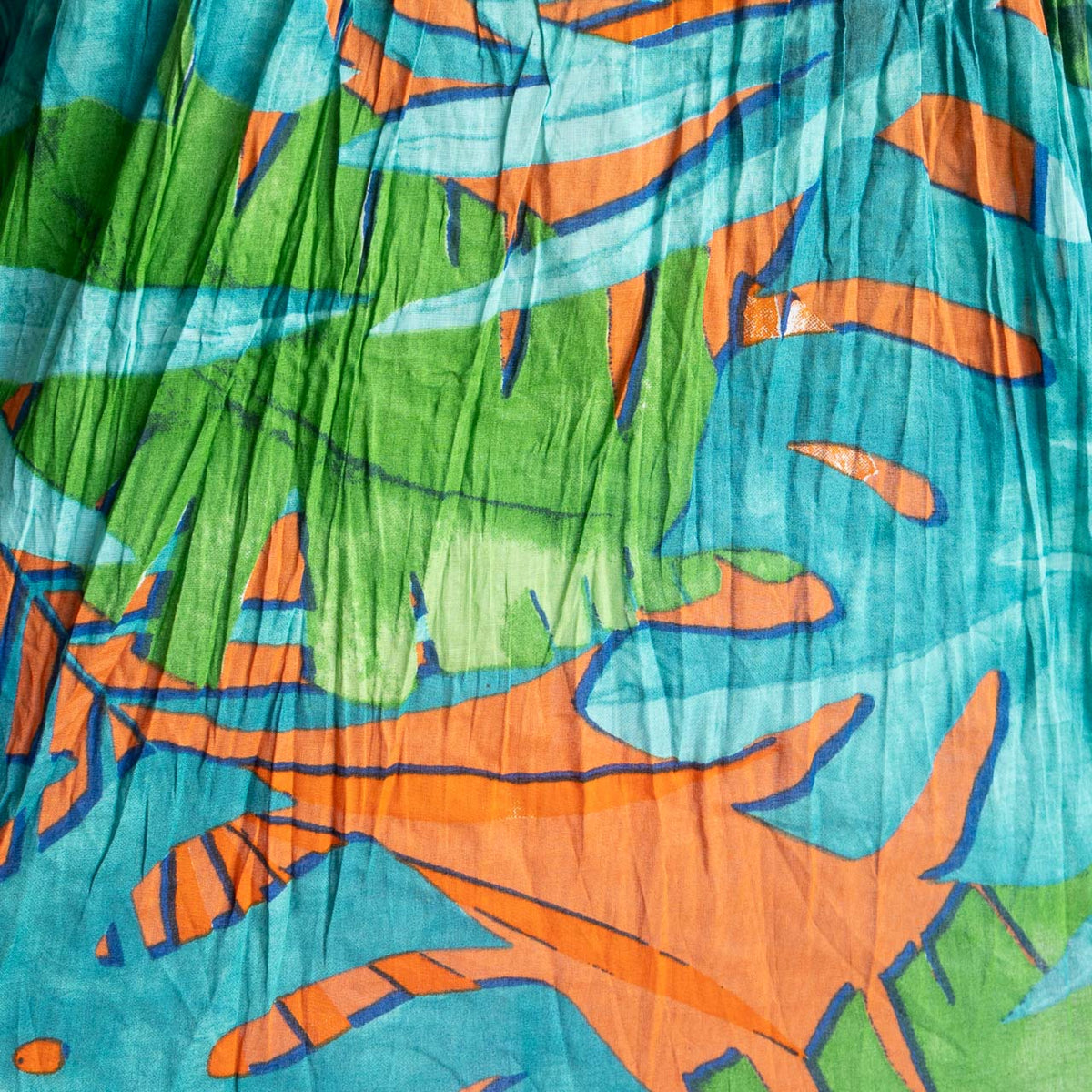 Brighter Days Cotton Top - Tropical Water Teal
