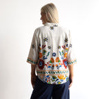 Button-through Blouse - Pellion - 42250