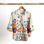 Button-through Blouse - Pellion - 42250