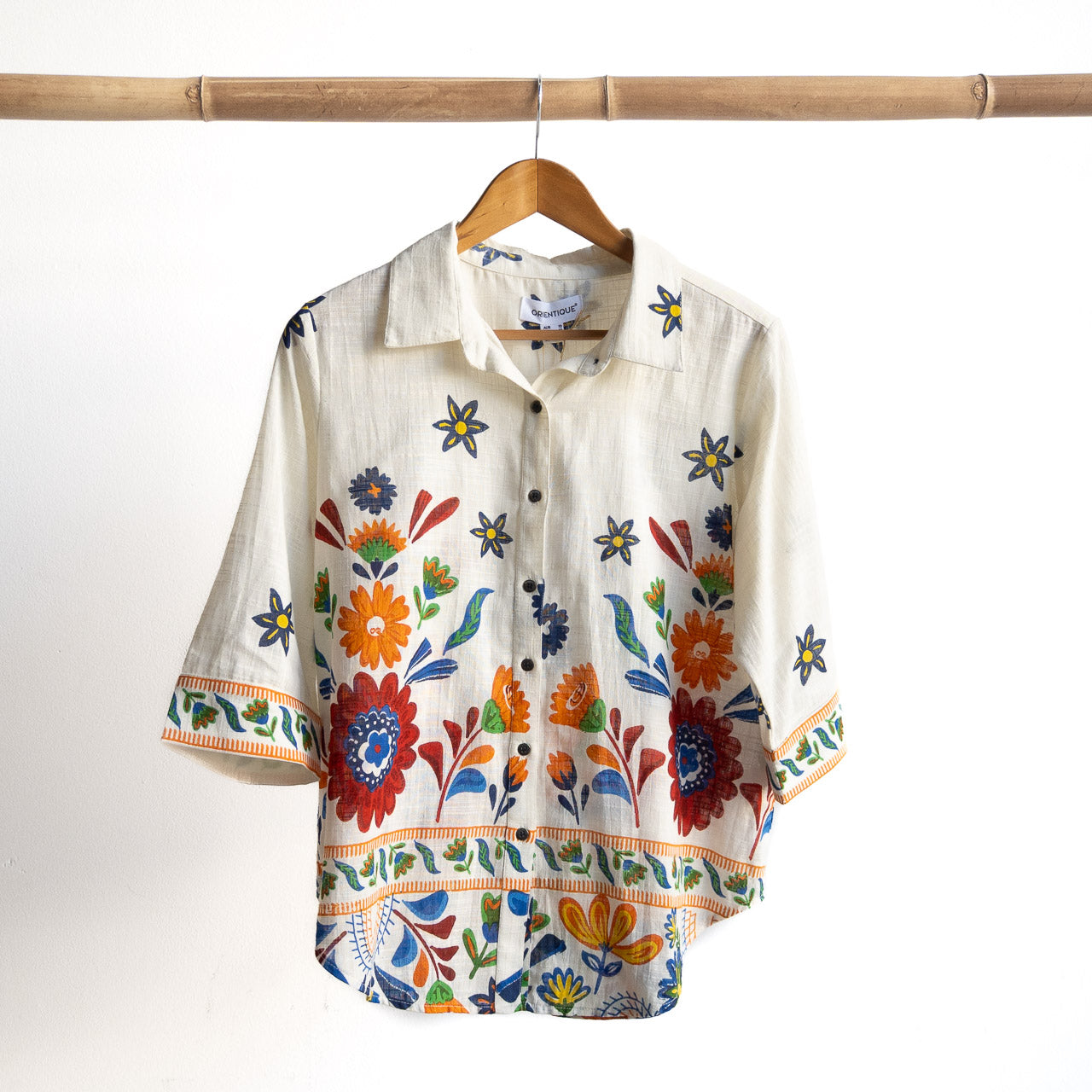 Button-through Blouse - Pellion - 42250
