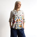 Button-through Blouse - Pellion - 42250